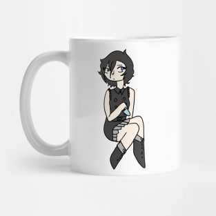 Xion KH3 Ending Outfit Chibi Sticker, Pin, + Others Mug